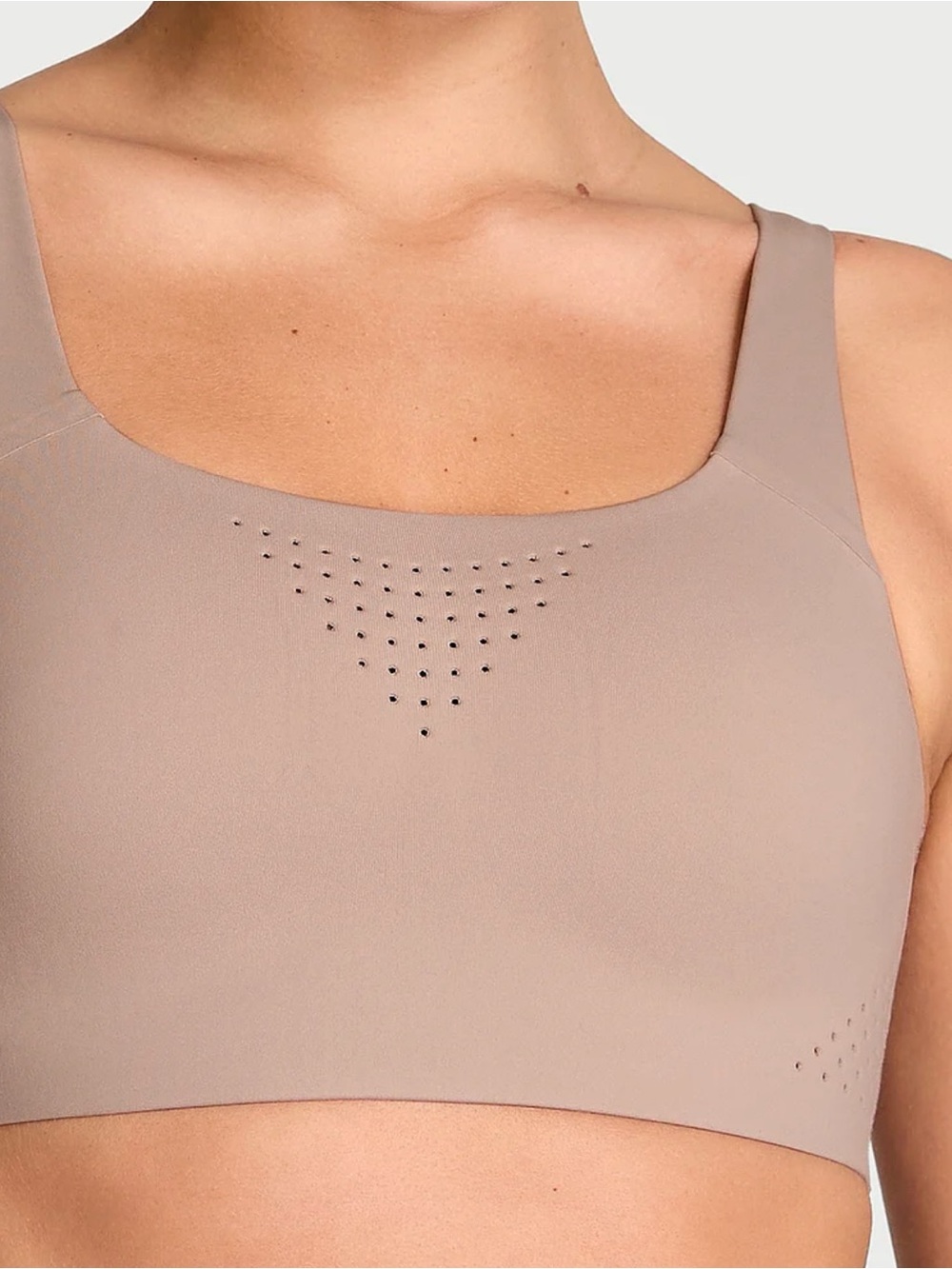 Victoria's Secret Seamless Scoop Bralette in Taupe